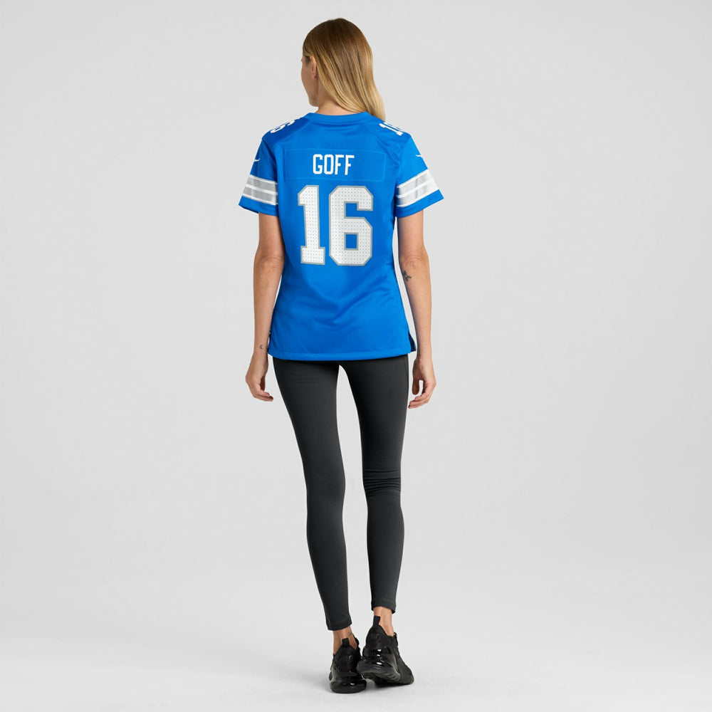 Jared Goff Detroit Lions Women's Game Jersey Blue - Nike