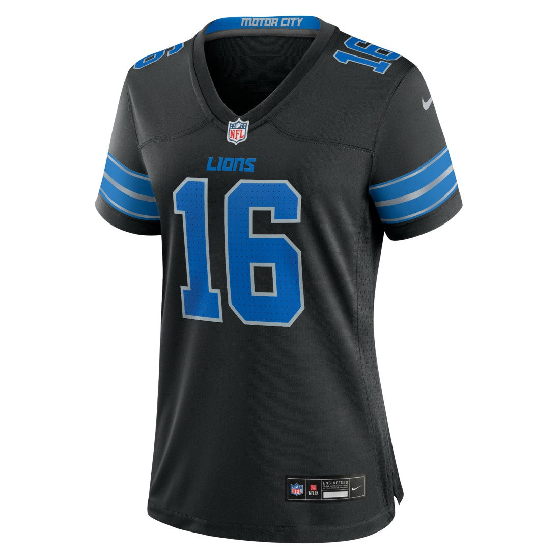 Jared Goff Detroit Lions Women's 2nd Alternate Game Jersey Black - Nike