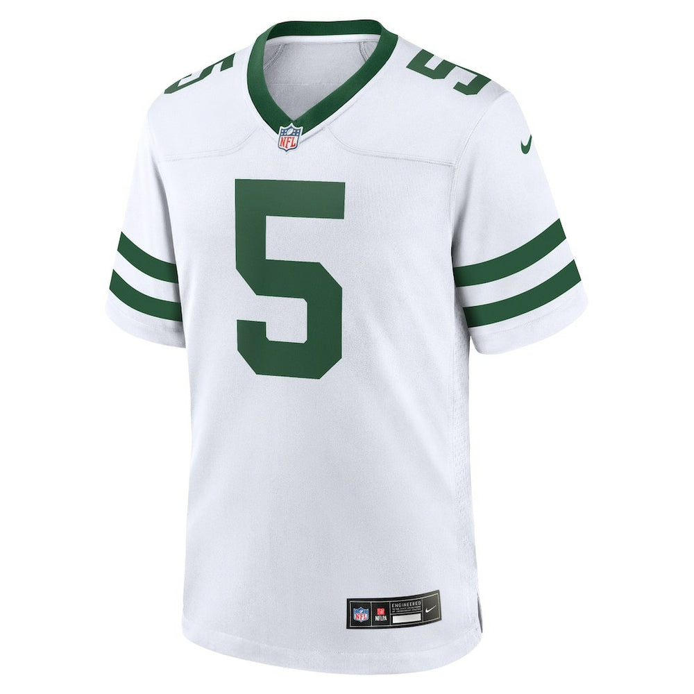 Garrett Wilson New York Jets Game Jersey Legacy White - Nike