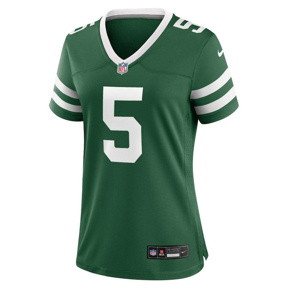 Garrett Wilson New York Jets Women's Game Jersey Legacy Green - Nike