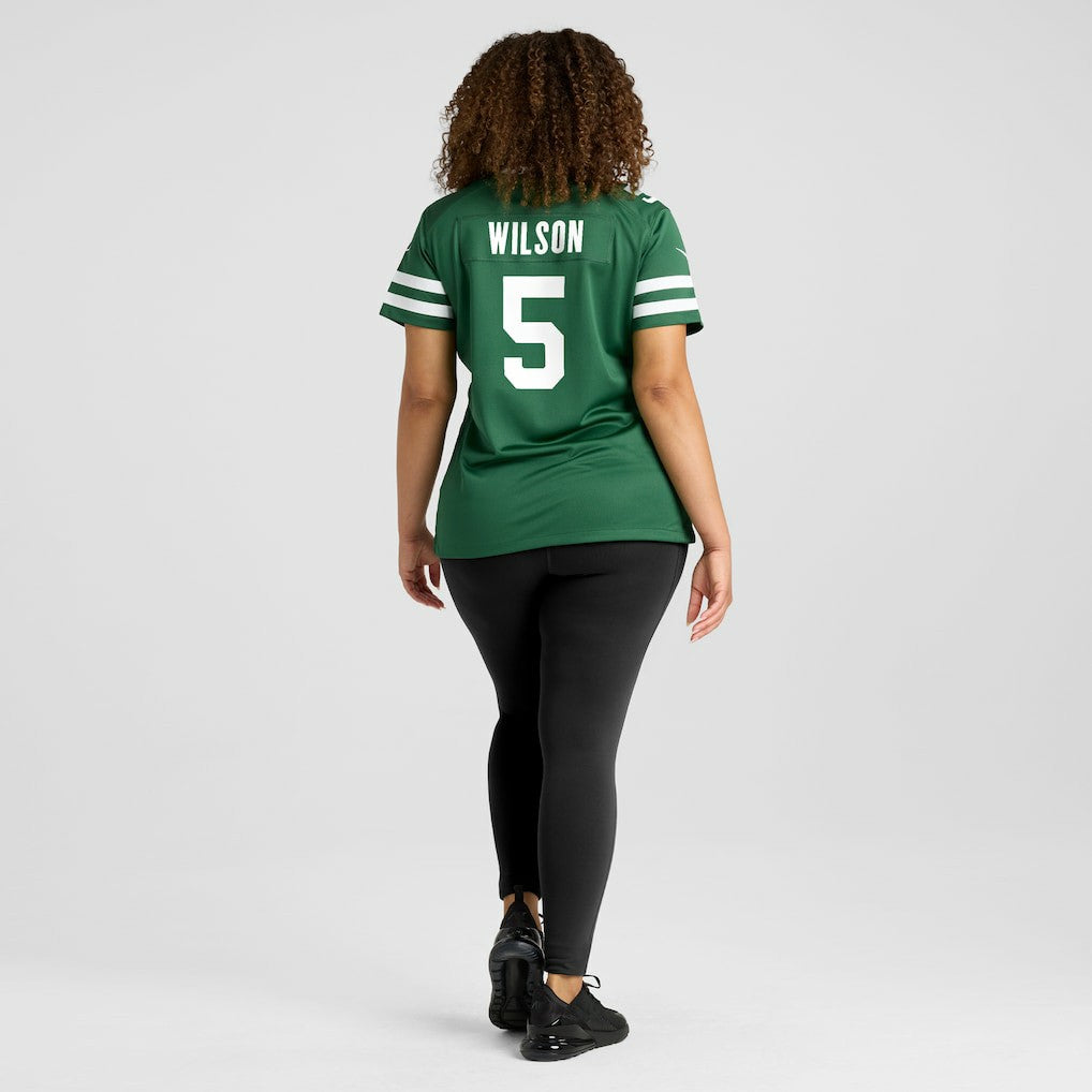 Garrett Wilson New York Jets Women's Game Jersey Legacy Green - Nike