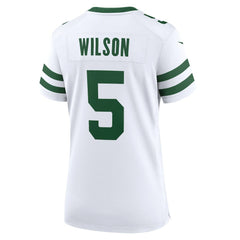 Garrett Wilson New York Jets Women's Game Jersey Legacy White - Nike