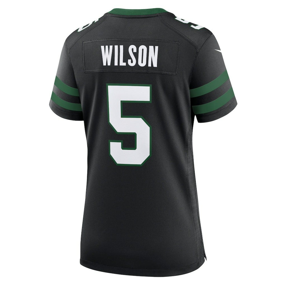 Garrett Wilson New York Jets Women's Alternate Game Jersey Legacy Black - Nike