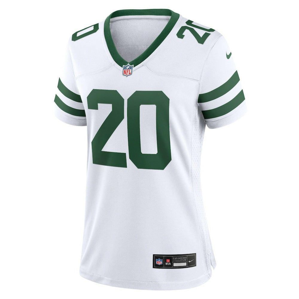 Breece Hall New York Jets Women's Game Jersey Legacy White - Nike