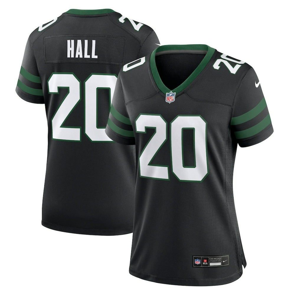 Breece Hall New York Jets Women's Alternate Game Jersey Legacy Black - Nike