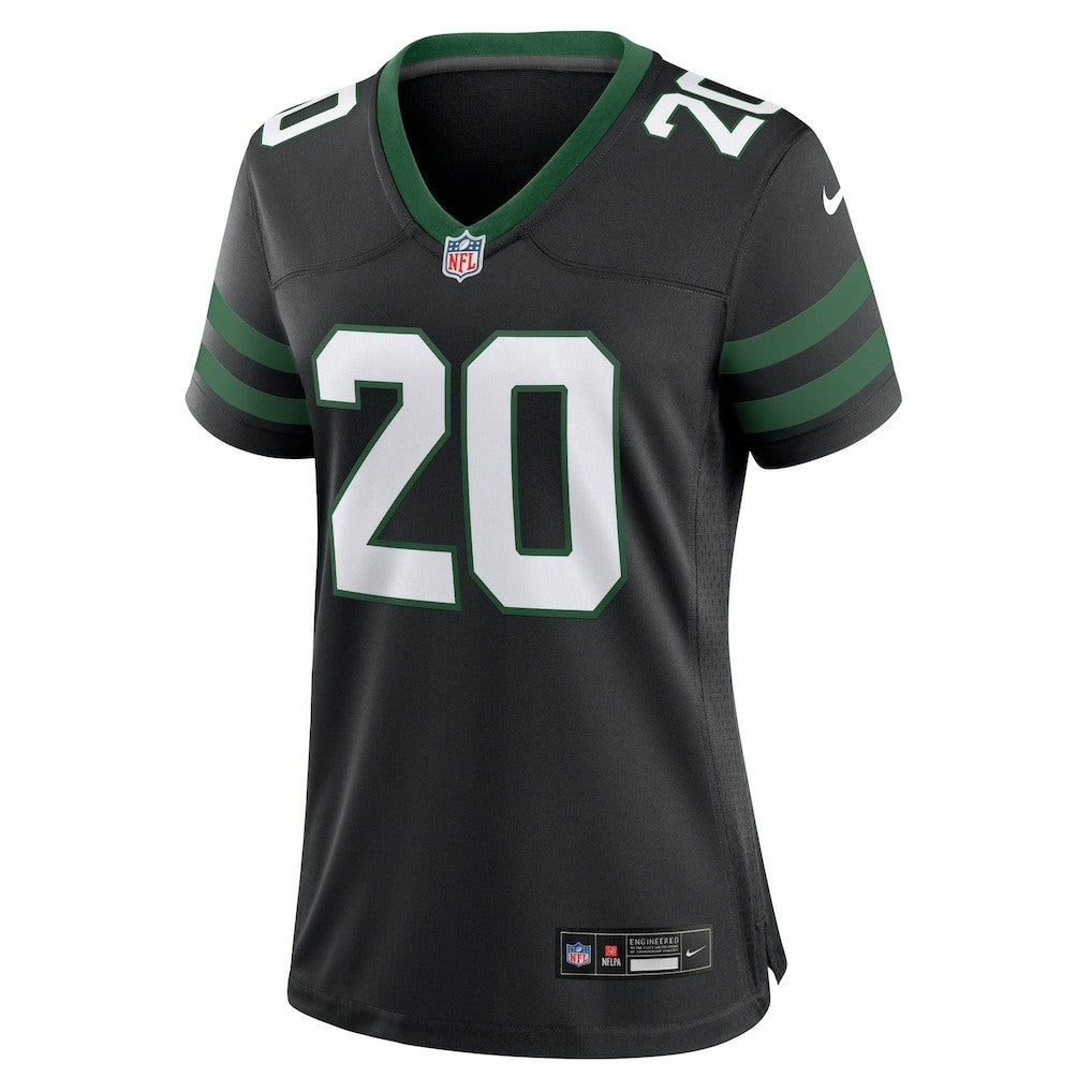 Breece Hall New York Jets Women's Alternate Game Jersey Legacy Black - Nike