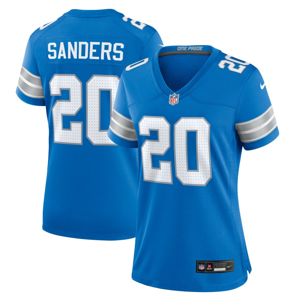 Barry Sanders Detroit Lions Women's Retired Player Game Jersey Blue - Nike