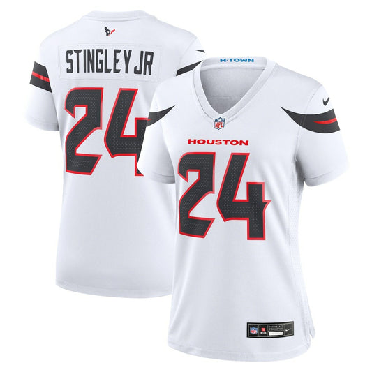 Derek Stingley Jr. Houston Texans Women's Game Jersey - White | NFL Jerseys