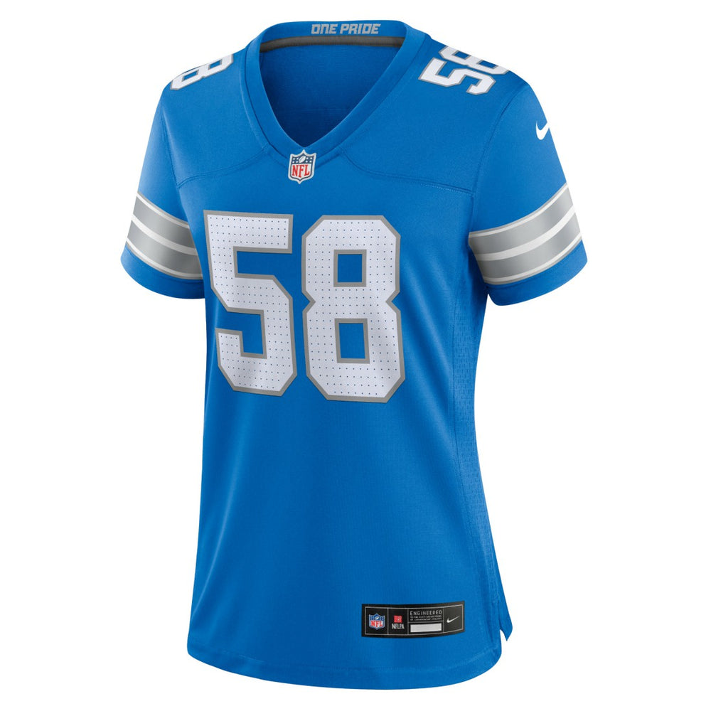 Penei Sewell Detroit Lions Women's Game Jersey Blue - Nike