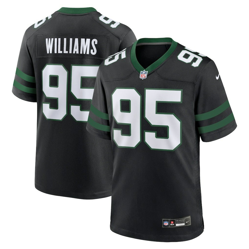 Quinnen Williams New York Jets Alternate Game Jersey Legacy Black - Nike