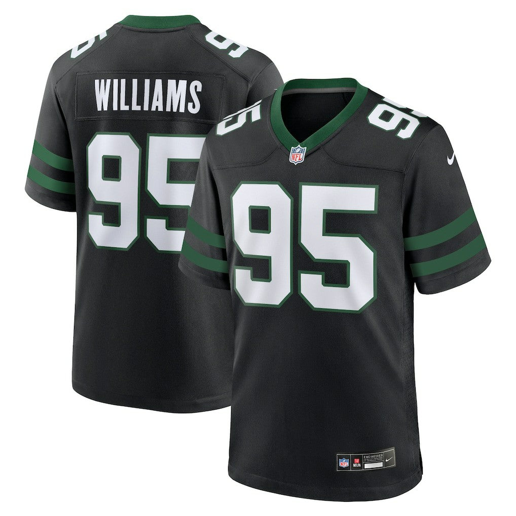 Quinnen Williams New York Jets Alternate Game Jersey Legacy Black - Nike