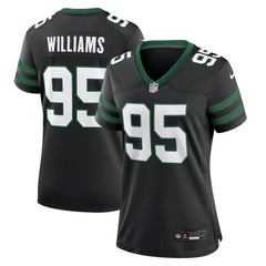 Quinnen Williams New York Jets Women's Alternate Game Jersey Legacy Black - Nike