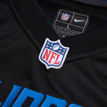 Aidan Hutchinson Detroit Lions 2nd Alternate Game Jersey - Black | NFL Jerseys