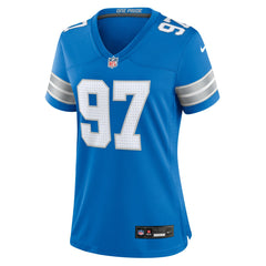 Aidan Hutchinson Detroit Lions Women's Game Jersey Blue - Nike