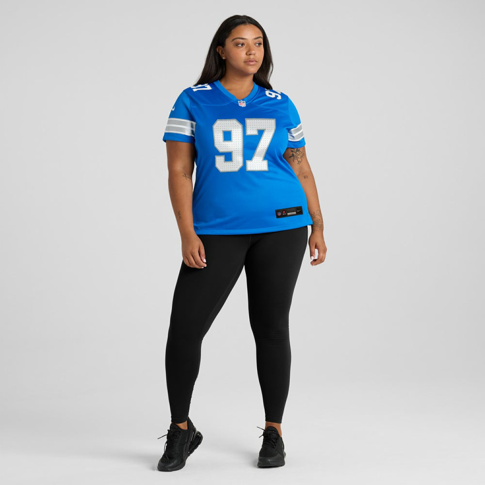 Aidan Hutchinson Detroit Lions Women's Game Jersey Blue - Nike