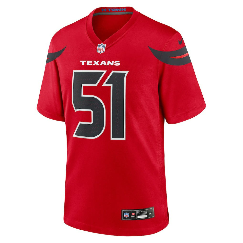 Will Anderson Jr. Houston Texans Alternate Game Jersey Red - Nike