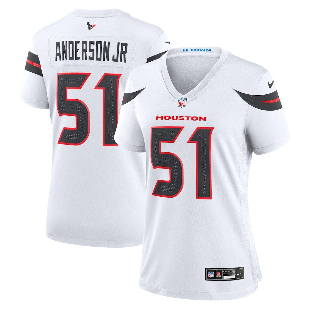 Will Anderson Jr. Houston Texans Women's Game Jersey - White | NFL Jerseys