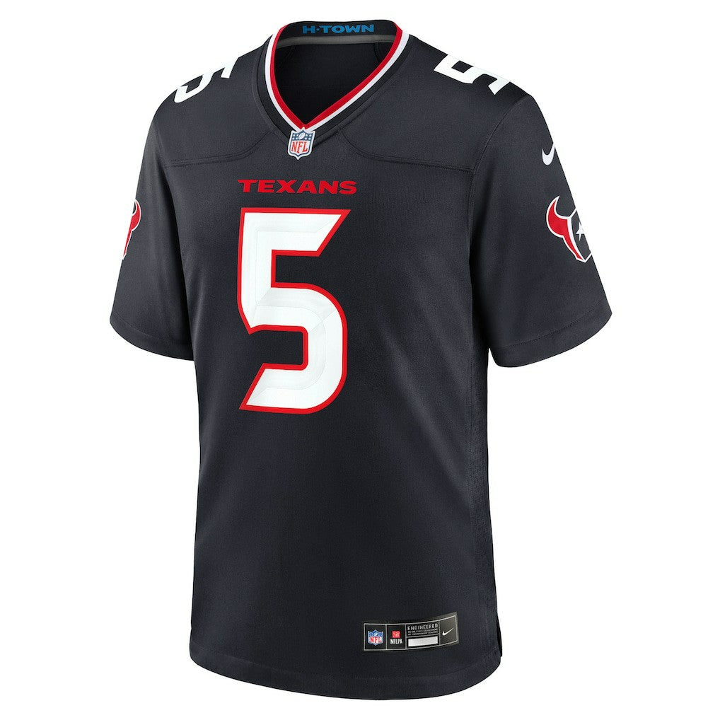 Jalen Pitre Houston Texans Game Jersey - Navy | NFL Jerseys