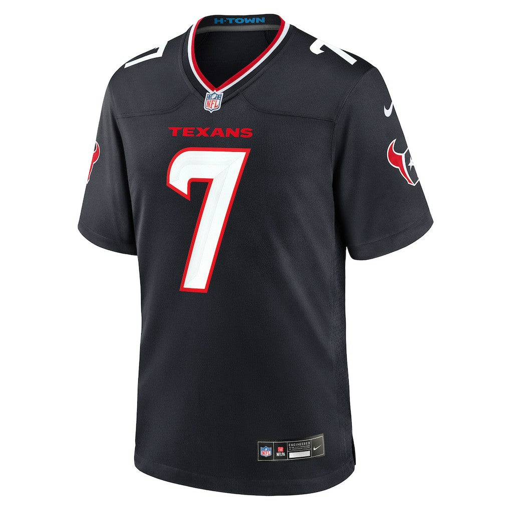 C.J. Stroud Houston Texans Game Jersey - Navy | NFL Jerseys