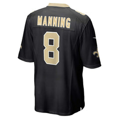 Archie Manning New Orleans Saints Retired Player Game Jersey Black - Nike
