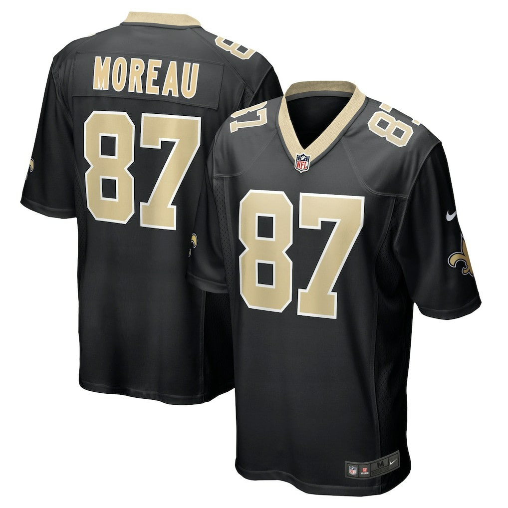 Foster Moreau New Orleans Saints Game Jersey Black - Nike
