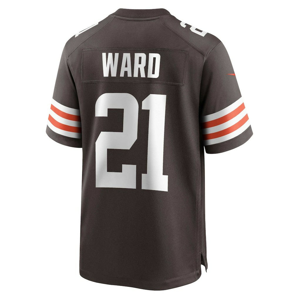 Denzel Ward Cleveland Browns Game Jersey Brown - Nike