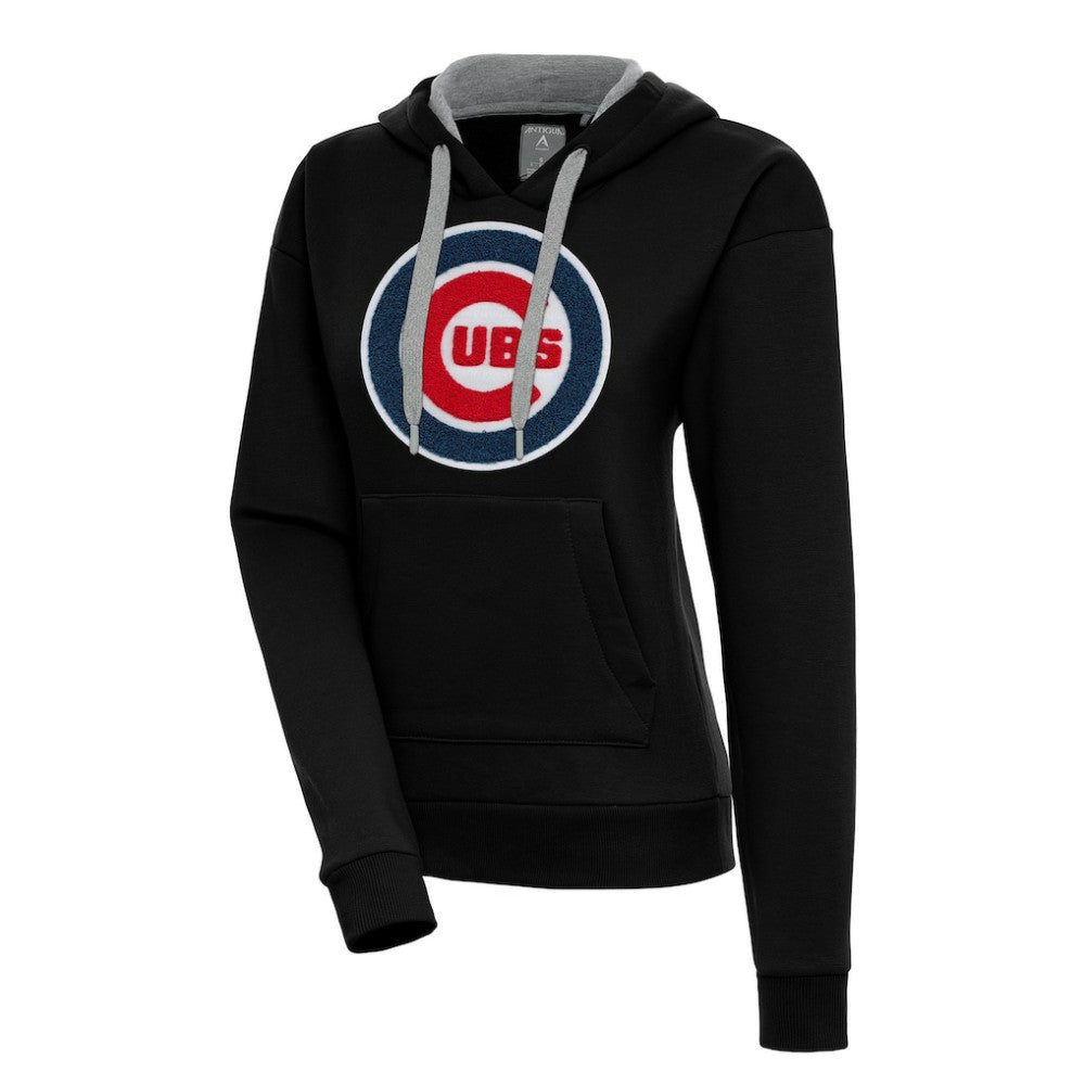 Chicago Cubs Antigua Women's Victory Pullover Hoodie Clearance