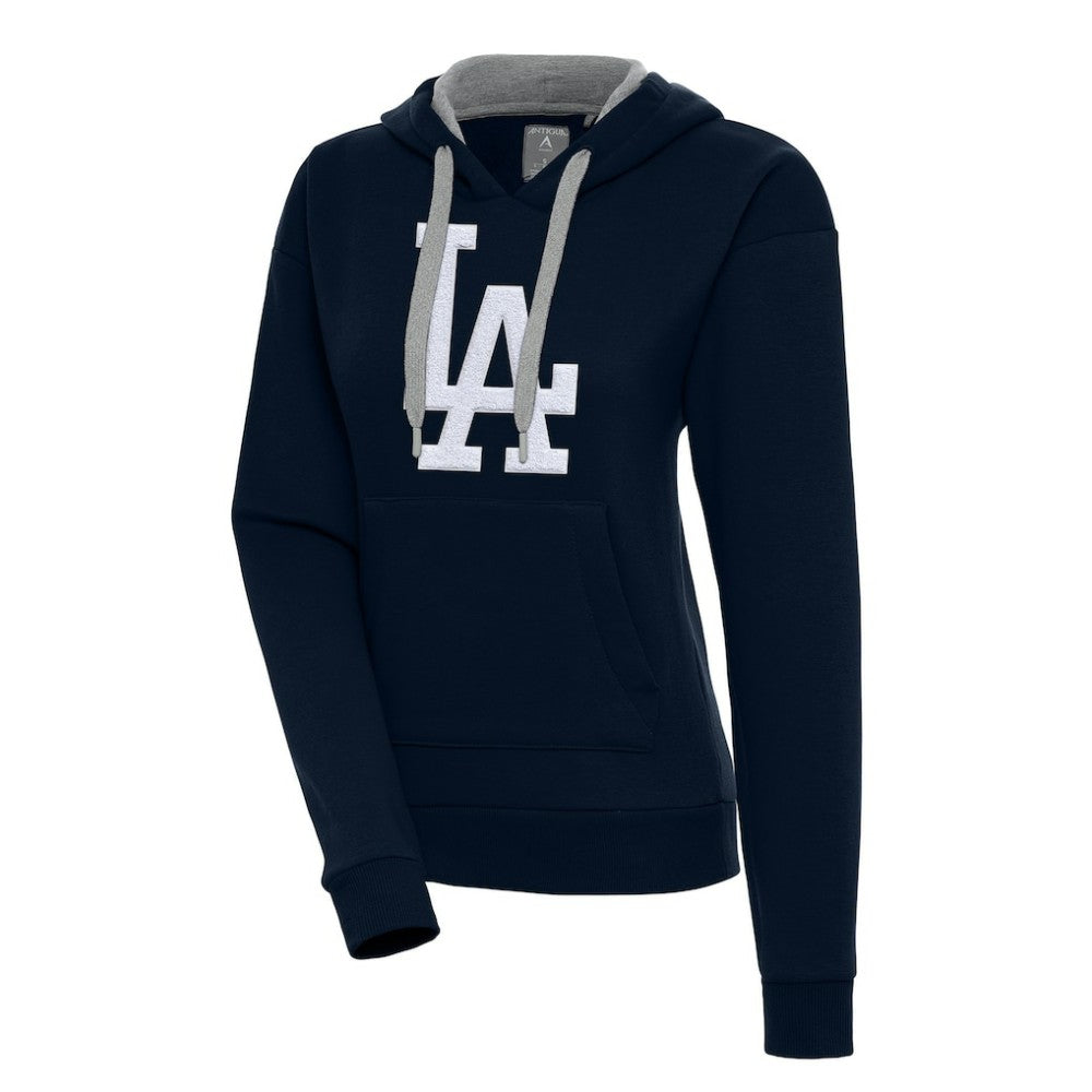 Los Angeles Dodgers Antigua Women's Victory Pullover Hoodie for sale