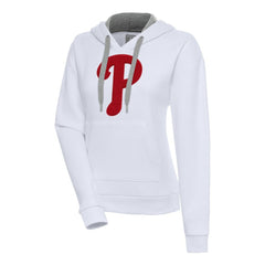Philadelphia Phillies Antigua Women's Victory Pullover Hoodie Clearance