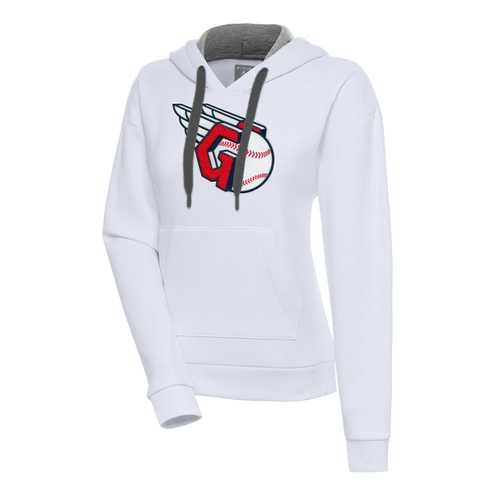 Cleveland Guardians Antigua Women's Victory Pullover Hoodie Sale
