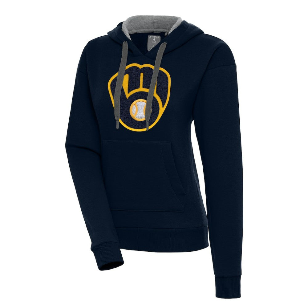 Milwaukee Brewers Antigua Women's Victory Pullover Hoodie for sale