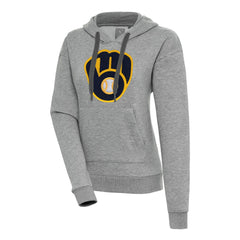 Milwaukee Brewers Antigua Women's Victory Pullover Hoodie Near Me
