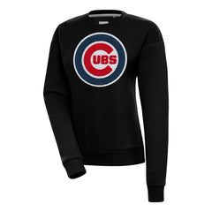 Chicago Cubs Antigua Women's Victory Chenille Pullover Sweatshirt Online