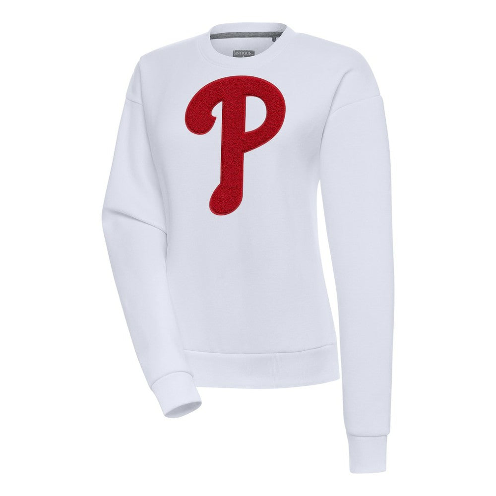 Philadelphia Phillies Antigua Women's Victory Chenille Pullover Sweatshirt discount