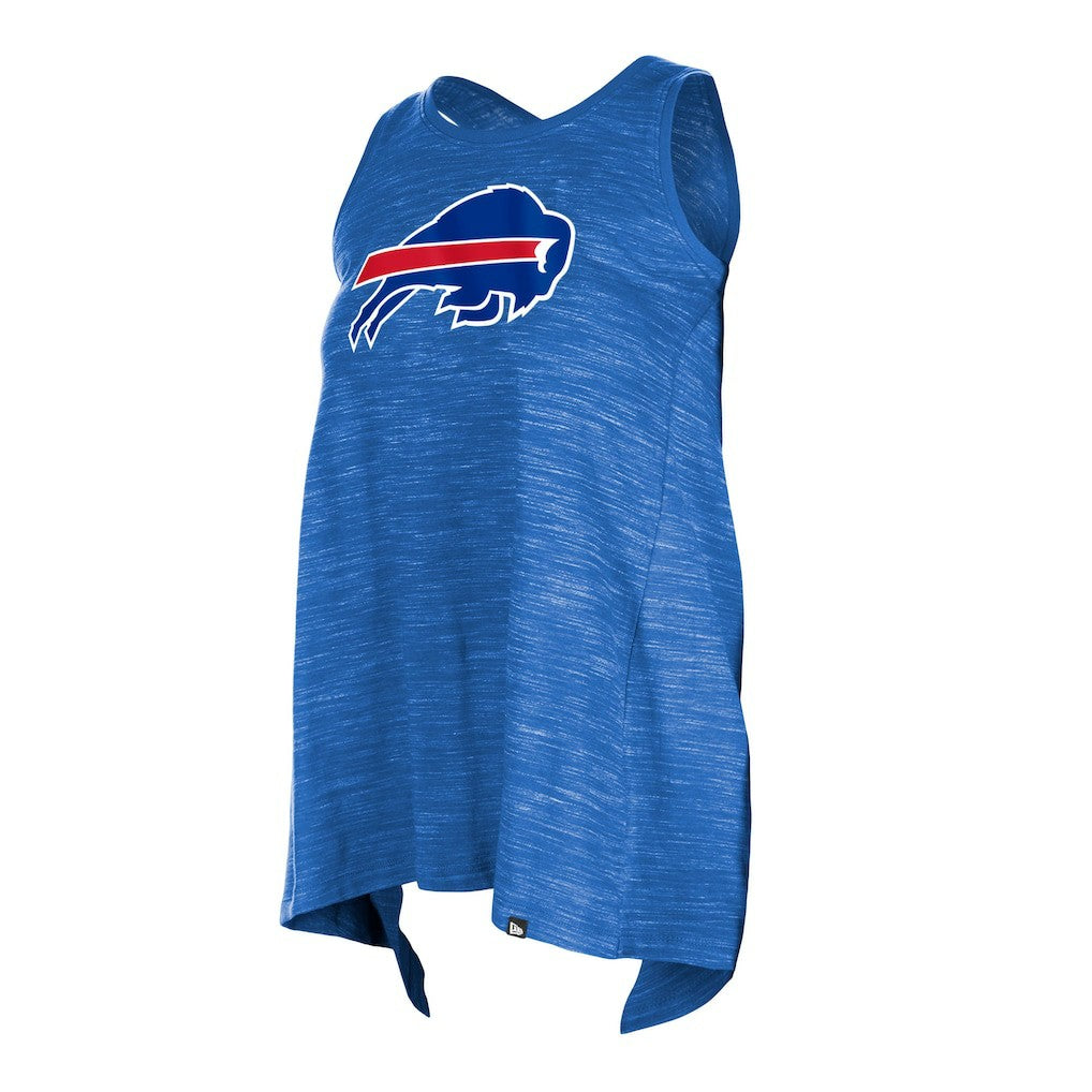 Buffalo Bills New Era Women's Plus Size Space Dye Active Tank Top Royal - NFL