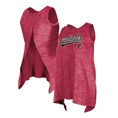 Arizona Cardinals New Era Women's Space Dye Active Tank Top Cardinal - NFL