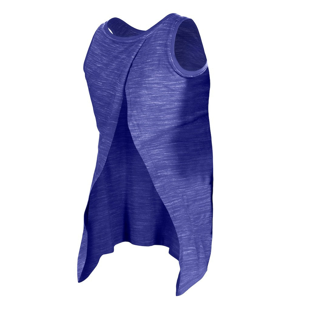 Baltimore Ravens New Era Women's Space Dye Active Tank Top Purple - NFL