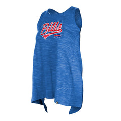 Buffalo Bills New Era Women's Space Dye Active Tank Top Royal - NFL