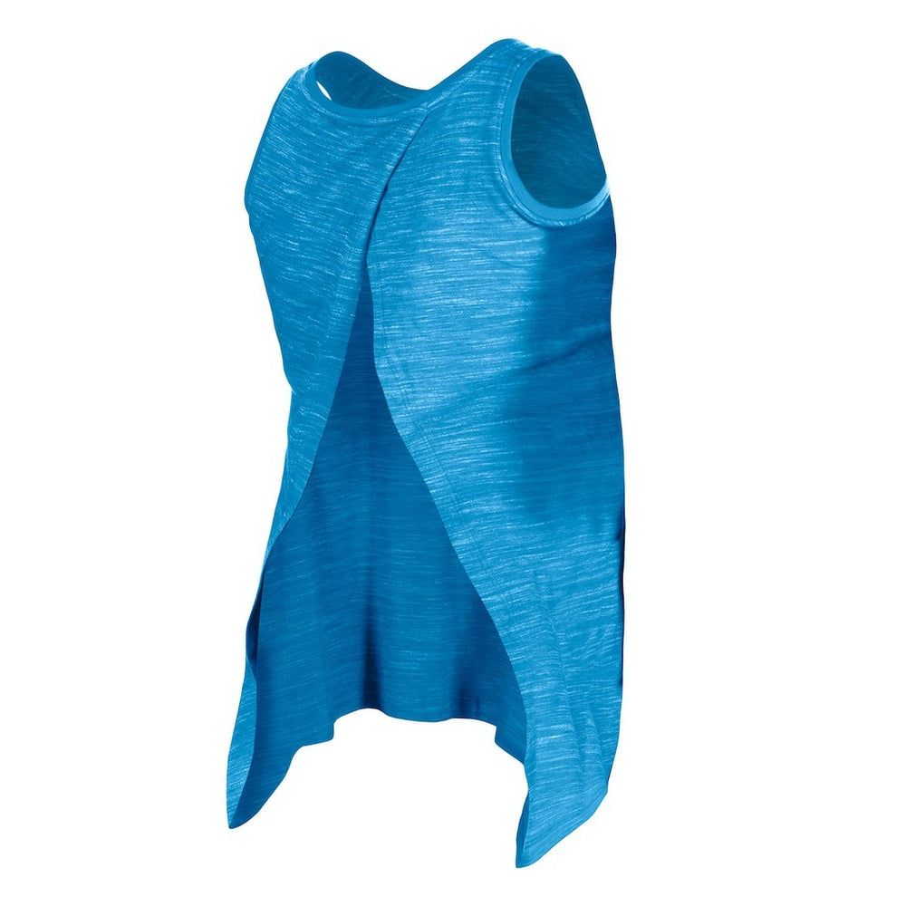 Carolina Panthers New Era Women's Space Dye Active Tank Top Blue - NFL