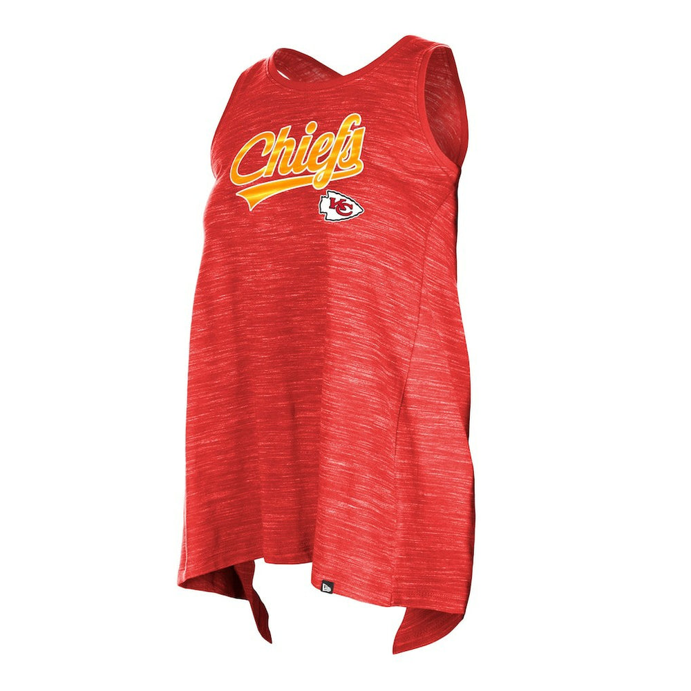 Kansas City Chiefs New Era Women's Space Dye Active Tank Top Red - NFL