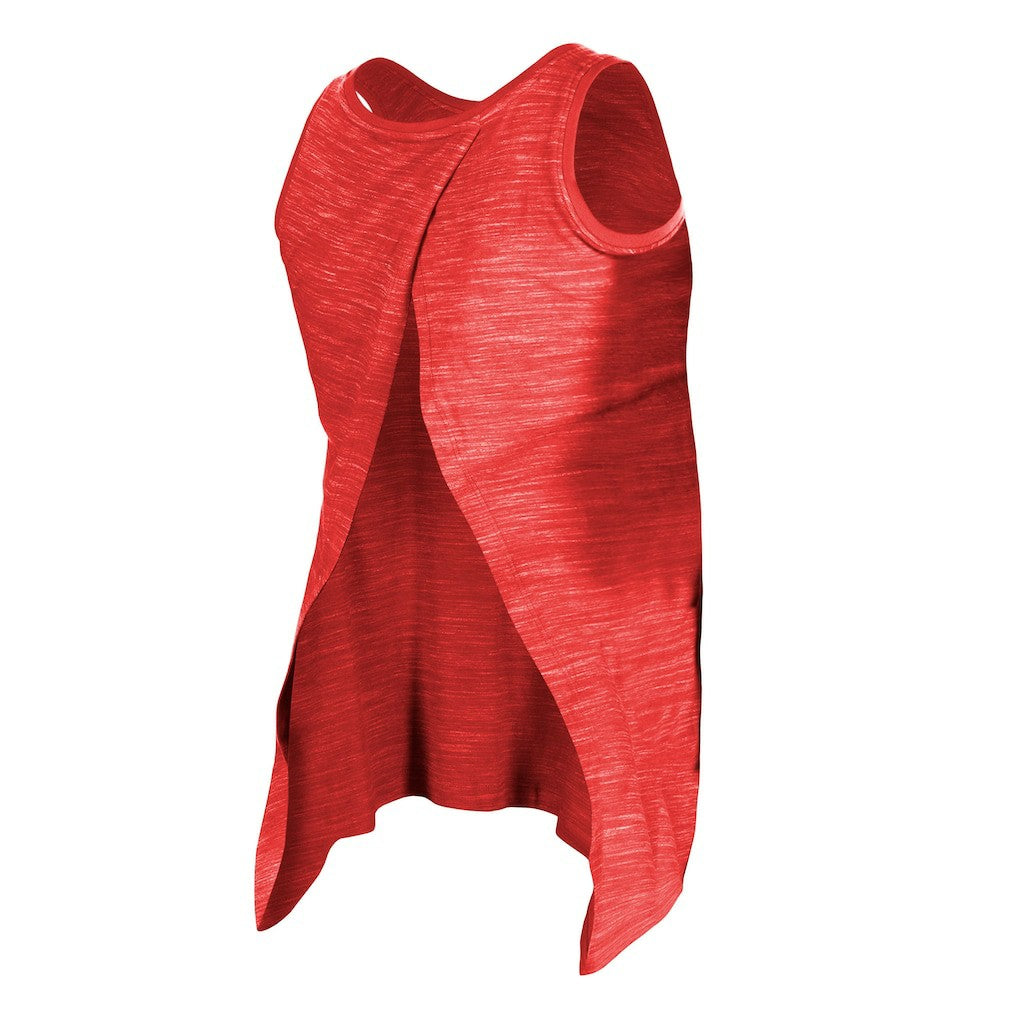 Kansas City Chiefs New Era Women's Space Dye Active Tank Top Red - NFL