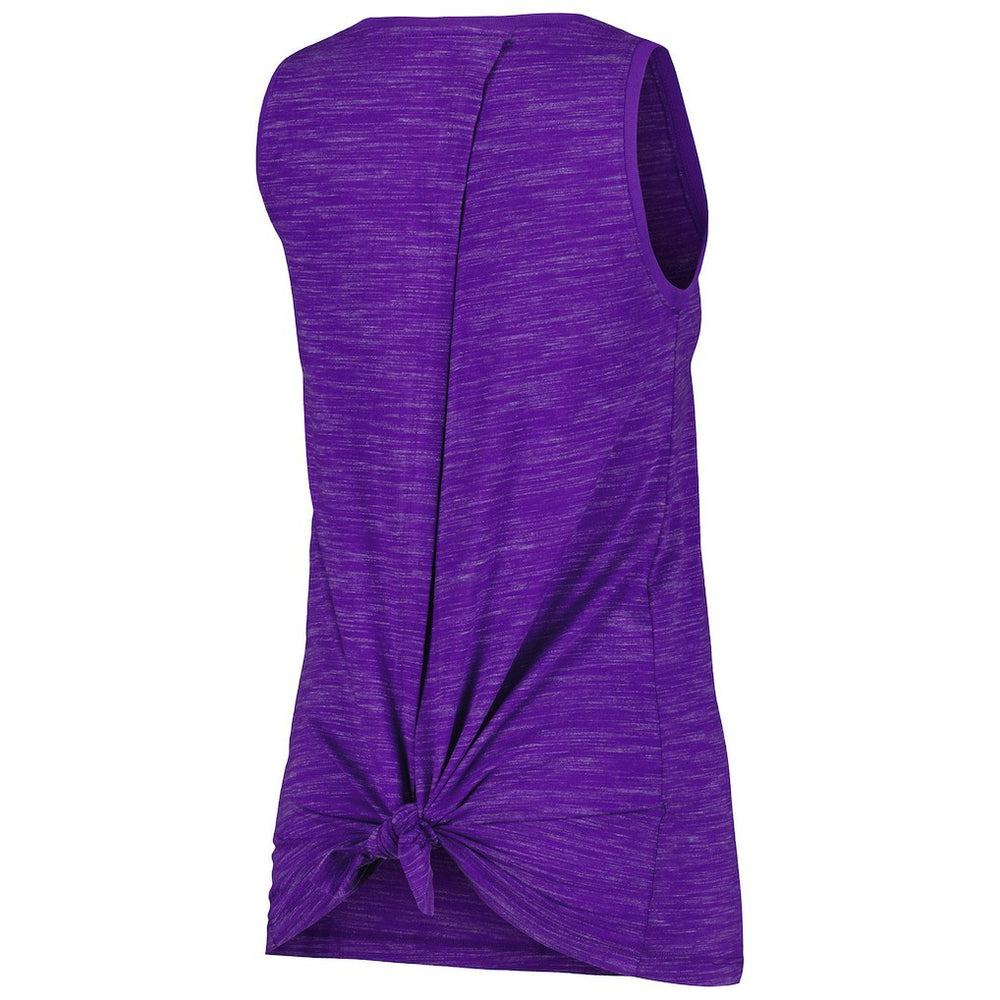 Minnesota Vikings New Era Women's Space Dye Active Tank Top Purple - NFL