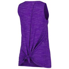 Minnesota Vikings New Era Women's Space Dye Active Tank Top Purple - NFL