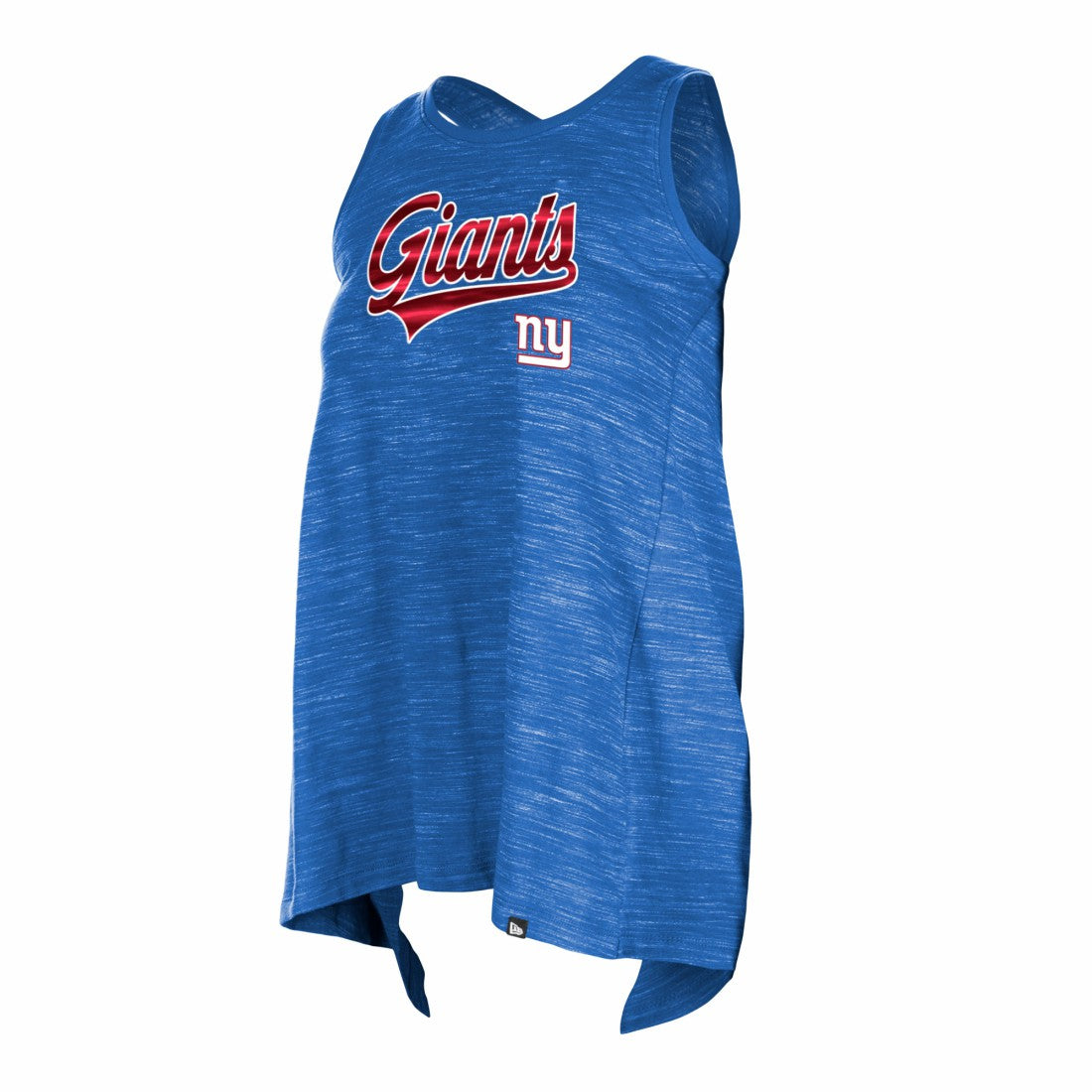 New York Giants New Era Women's Space Dye Active Tank Top Royal - NFL