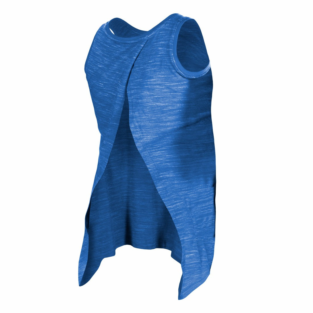 New York Giants New Era Women's Space Dye Active Tank Top Royal - NFL
