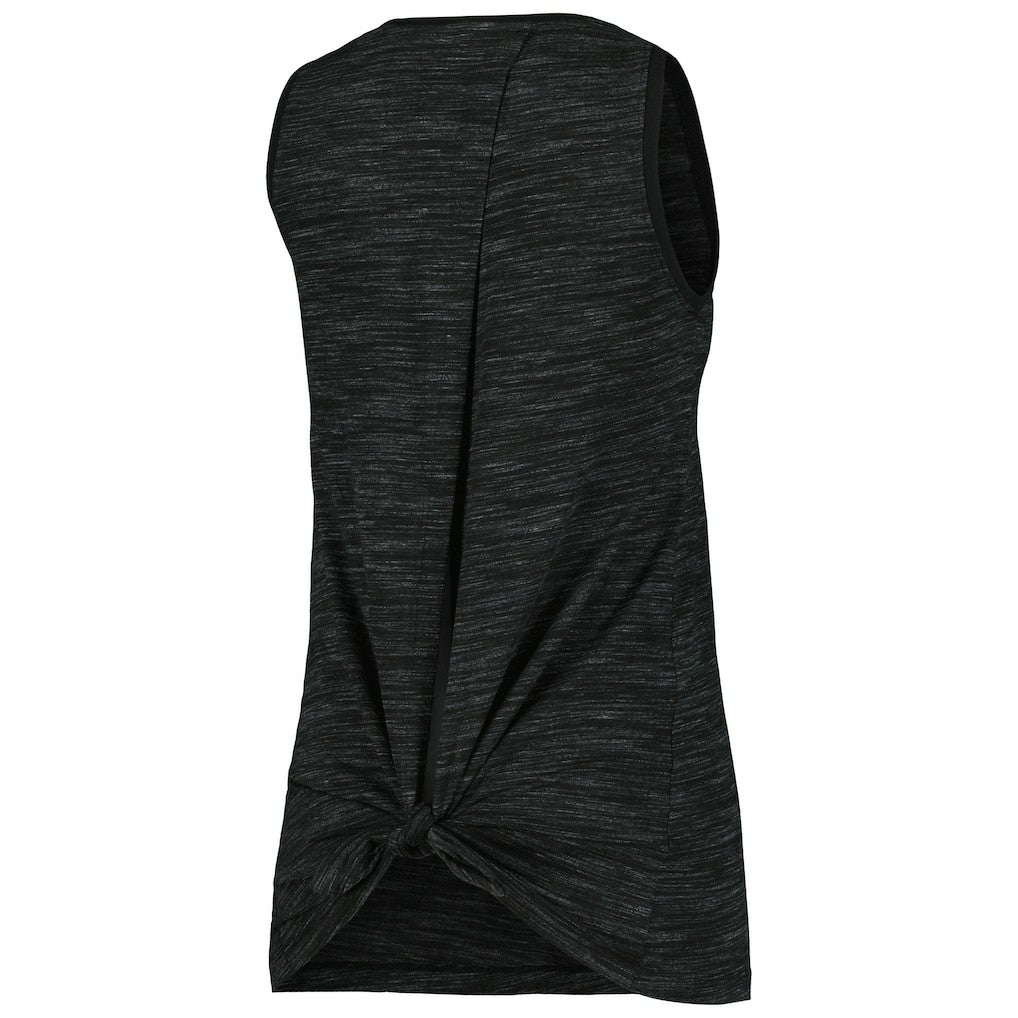 Pittsburgh Steelers New Era Women's Space Dye Active Tank Top Black - NFL