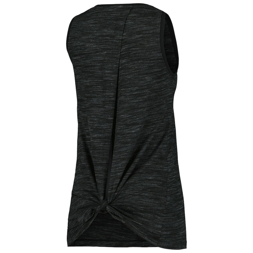 Pittsburgh Steelers New Era Women's Space Dye Active Tank Top Black - NFL