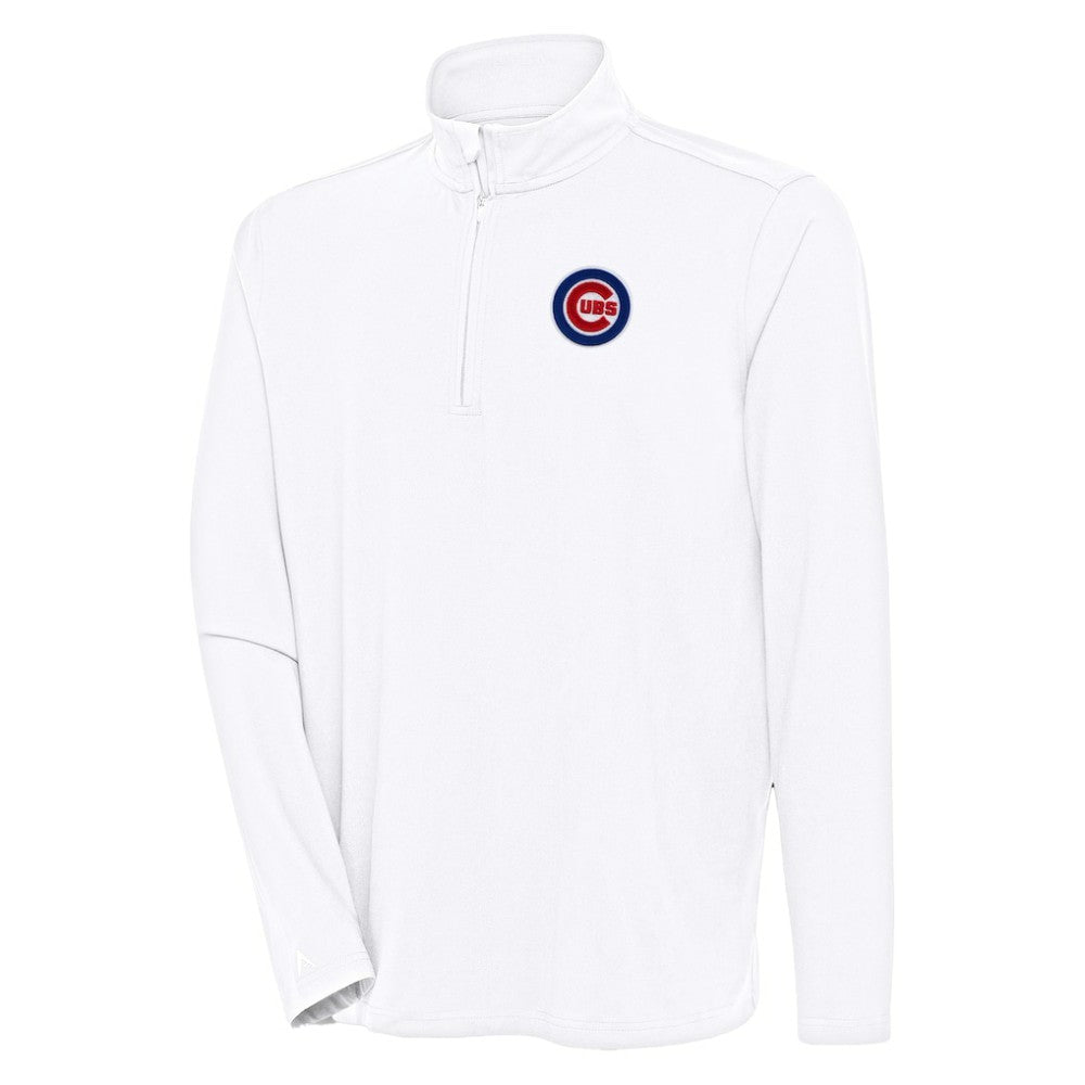 Chicago Cubs Antigua Hunk Quarter-Zip Pullover Top Sale