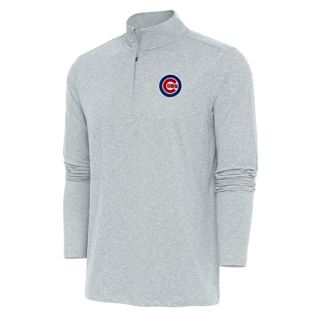 Chicago Cubs Antigua Hunk Quarter-Zip Pullover Top Online