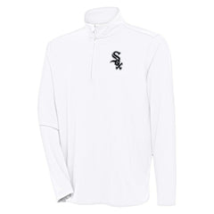 Chicago White Sox Antigua Hunk Quarter-Zip Pullover Top Sale